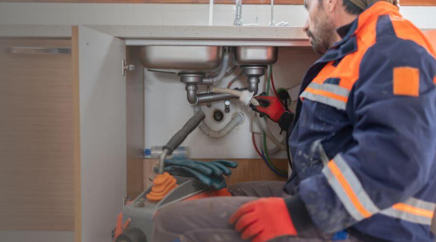 Professional slab leak plumber services in Portage, ME